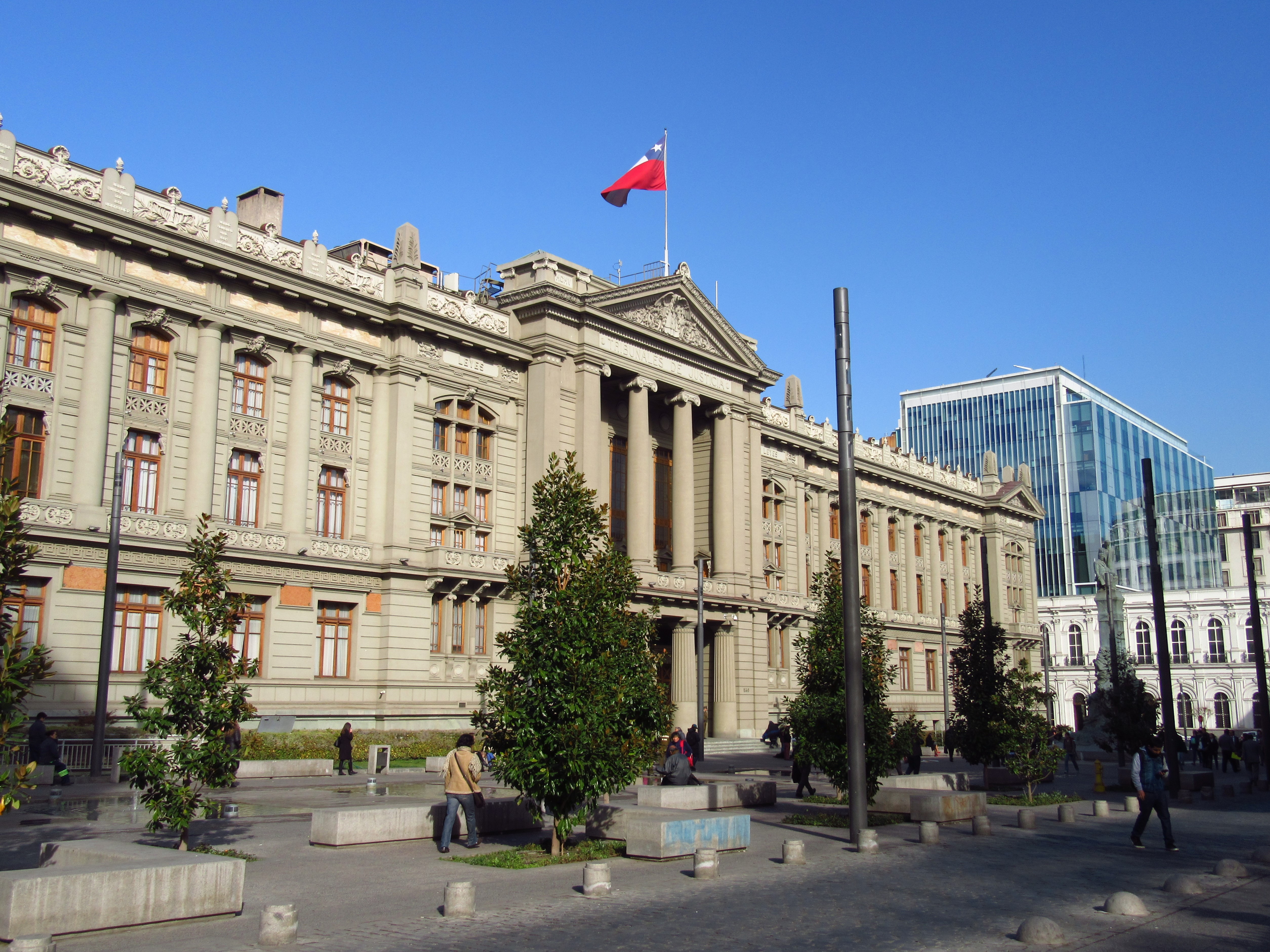 Palacio de los Tribunales de Justicia, Santiago